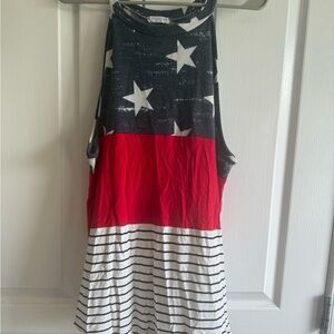 Star and Stripe Sleeveless tank